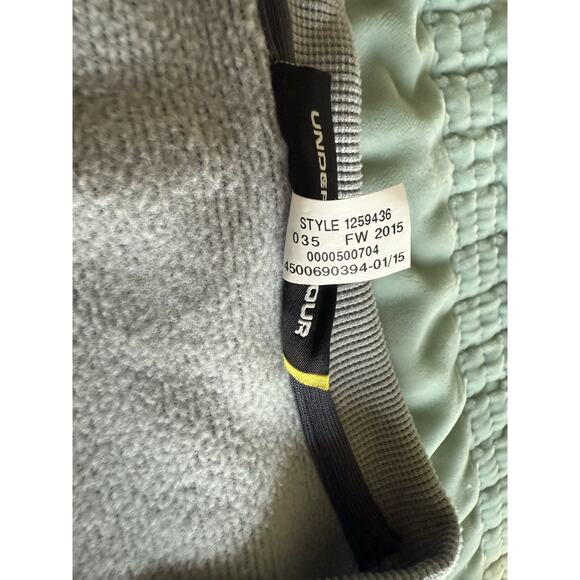 Men's Under Armour Storm Sweater Vest XL Gray Golf V-Neck - Picture 6 of 8